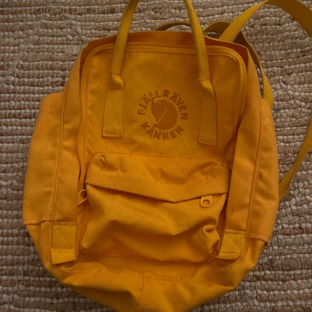 MINI YELLOW KANKEN BACK PACK